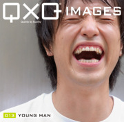 QxQ IMAGES 013 Young man[若い男性のエネルギッシュな表情]