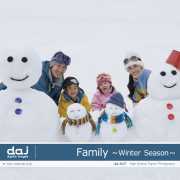 DAJ417 Family `Winter Season`yƑE~z