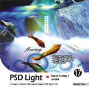 �f�ޏW imageDJ PSD Light Vol.17 ���R�̌��e