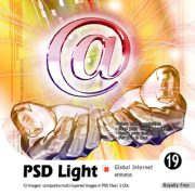 �f�ޏW imageDJ PSD Light Vol.19 �C���^�[�l�b�g
