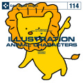 DAJ114 ILLUSTRATION  ANIMAL CHARACTERS 【イラストシリーズ〜動物キャラクター】