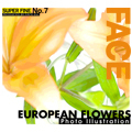 SUPER FINE No.7 EUROPEAN FLOWERS 