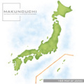 Makunouchi 163 Map of Japan